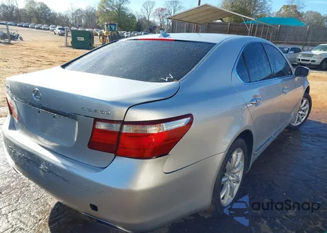 2007 Lexus Ls 460 из США, поврежденный, VIN JTHBL46F275015372